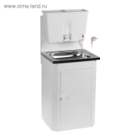 Умывальник "ТермМикс", с ЭВН, нержавеющая мойка, пластиковый бак, 1250 Вт, 17 л, белый