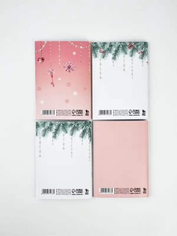 Блокнот А6 32 листа МИКС "Розовое чудо"