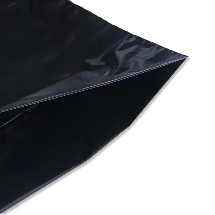 Пакет полиэтиленовый с вырубной ручкой, 64&times;60+8 60 мкм Черный