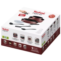 Набор посуды Ingenio Red 04186840, 9 предметов