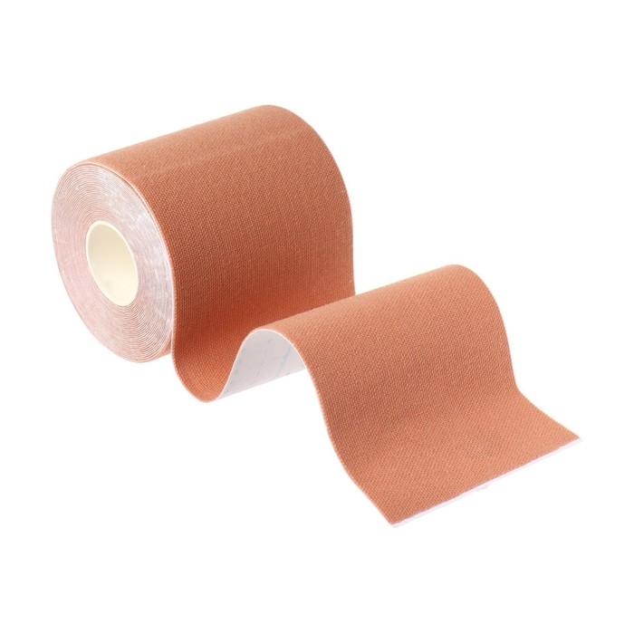 Кинезио - тейп, 7,5 см &times; 5 м, цвет бежевый