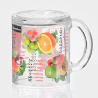 Кружка 300 мл "Таблица калорий"