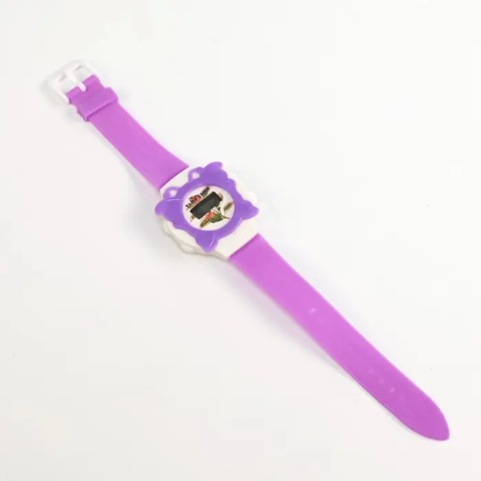 Часы наручные электронные, детские "Бабочка", d-3 см, длина 19.5 см