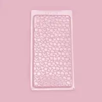 Форма для шоколада &laquo;Шоколад пористый&raquo;, пластик, 21.5&times;11.5&times;1 см, прозрачная