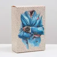 Коробка складная &laquo;Поздравляю&raquo;, 16&times;23&times;7.5 см