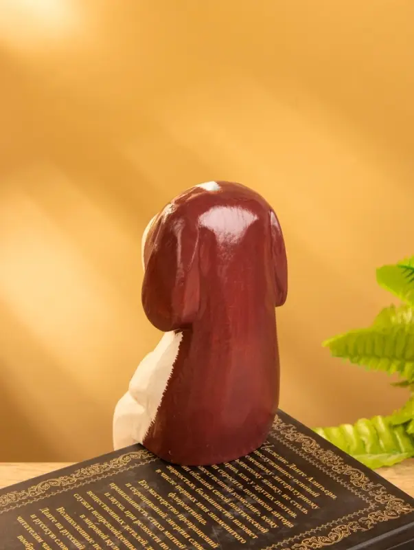 Сувенир &laquo;Собачка сидячая&raquo;, 7&times;6&times;15 см, дерево