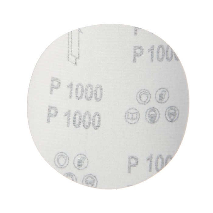 Круг абразивный шлифовальный под Круг абразивный шлифовальный под "липучку" ТУНДРА, 125 мм, Р1000, 10 шт.