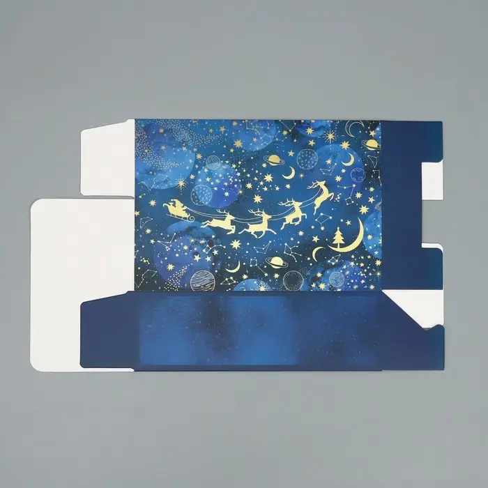 Коробка подарочная новогодняя складная &laquo;Волшебного нового года&raquo;, 16 х 23 х 7.5 см