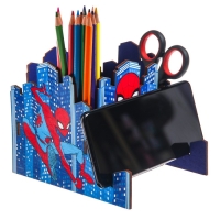 Органайзер для канцелярии, 12х15х16 см, Человек-паук Органайзер для канцелярии, 12х15х16 см, Человек-паук
