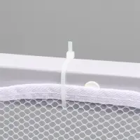 Защитная сетка ограждение для лестницы, 3 метра, цвет белый, Крошка Я