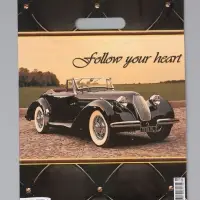 Пакет "Кабриолет, полиэтиленовый с вырубной ручкой 30х40 см, 60 мкм