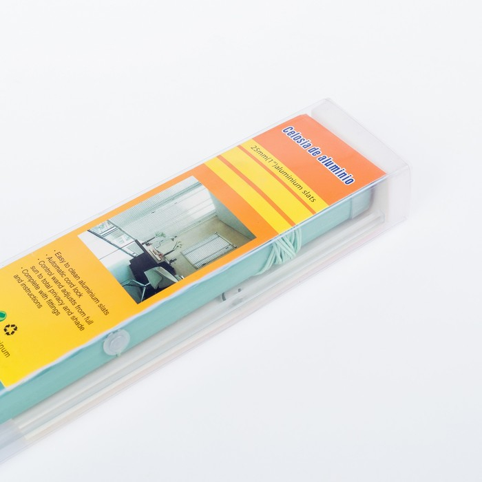 Жалюзи горизонтальные 50&times;160 см, цвет европейский зелёный