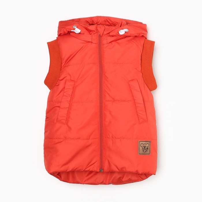 Жилет детский, цвет персик, рост 110 см