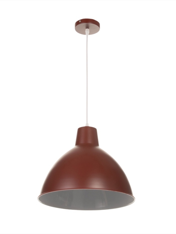 Светильник Richard 1х40Вт Е27 пр-1м бордовый 32,5х32,5х27см