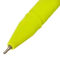 Ручка шариковая маслянная 0,7мм, корпус софттач с рисунком "Vinson" синяя