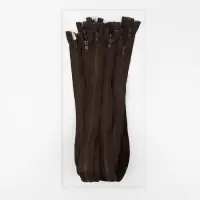 Молния &laquo;Трактор&raquo;, №5, разъёмная, замок автомат, 80 см, коричневая