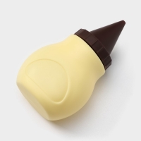 Шприц кондитерский Доляна &laquo;Капелька&raquo;, силикон, 4&times;3,5&times;8,5 см