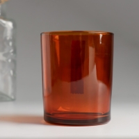 Банка для свечей стекло "Сделано с любовью" 220 мл коричневая, прозрачная 7х7х8,4 см Банка для свечей стекло "Сделано с любовью" 220 мл коричневая, прозрачная 7х7х8,4 см