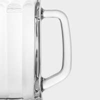 Кружка стеклянная для пива &laquo;Ладья&raquo;, 330 мл