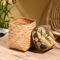 Корзинка плетеная "Масарта" 16х16х18 см Корзинка плетеная "Масарта" 16х16х18 см