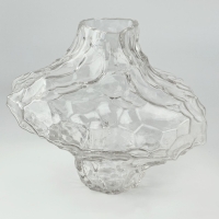 Ваза для цветов &laquo;Диаманд&raquo; из прозрачного стекла 23&times;26&times;26 см