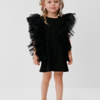Платье нарядное детское MINAKU: PartyDress цвет чёрный, рост 110 Платье нарядное детское MINAKU: PartyDress цвет чёрный, рост 110