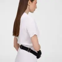 Спортивная поясная сумка Springa, черная