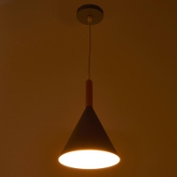 Светильник BayerLux 2034844/1 E27 40Вт серый 19,5х19,5х28 см