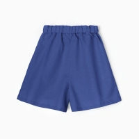 Шорты на резинке женские MINAKU: Safari, цвет синий, р-р 48