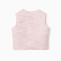 Жилетка для девочки, MINAKU :Party Dress, цвет розовый, рост 134 см