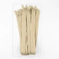 Молния &laquo;Трактор&raquo;, №8, разъёмная, замок автомат, 80 см, бежевая