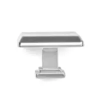 Ручка-кнопка CAPPIO, 35х35 мм, пластик, цвет хром