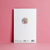 Открытка &laquo;С Днём Рождения!&raquo; глиттер, 12&times;18 см