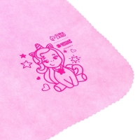 Фартук для творчества &laquo;Единорожка&raquo;, цвет розовый, 42 &times; 63 см