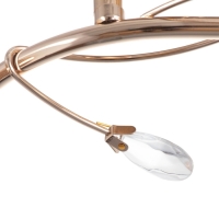 Люстра "Рафаэль" 2х60Вт Е27 Золото 48х16х22,5см