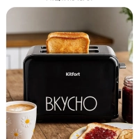Тостер для хлеба с поддоном для крошек КТ-6832 - 815 Вт