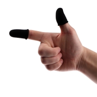 Набор напальчников для игр на смартфоне Luazon, 10 штук, с защитой от пота, чёрные Набор напальчников для игр на смартфоне Luazon, 10 штук, с защитой от пота, чёрные