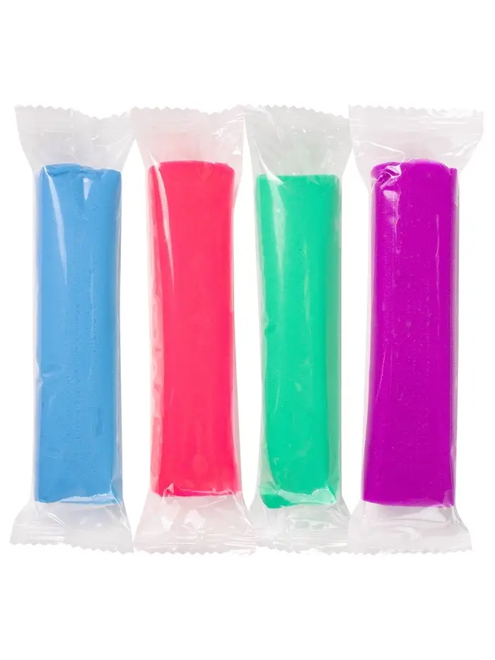 Тесто BabyDough 4 шт в коробке розовый щипок №1