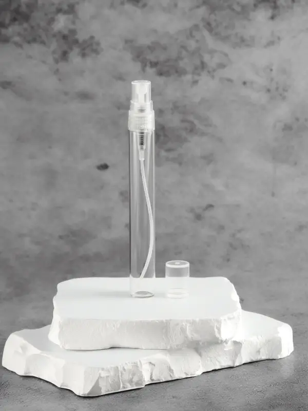 Флакон для парфюма, с распылителем, 10 мл, фасовка - 5 шт., прозрачный