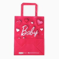 Пакет подарочный &laquo;Я люблю тебя&raquo;, 20 &times; 11 &times; 27,7 см