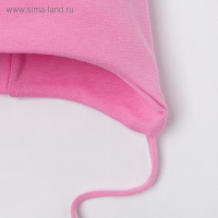 Шапка для девочки, цвет розовый, размер 50-54 Шапка для девочки, цвет розовый, размер 50-54