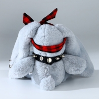 Мягкая игрушка зайка "Li Рокер", заяц