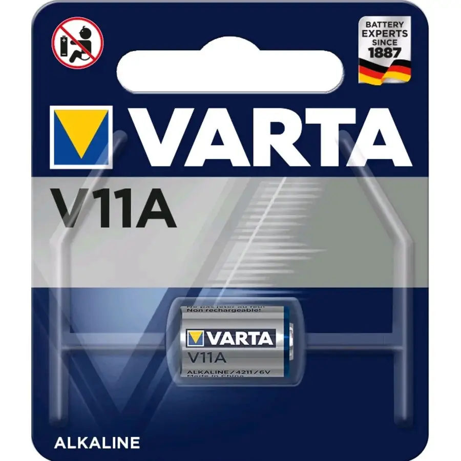 Батарейка Varta ELECTRONICS LR11/A11/MN11 BL1 Alkaline 6V (4211) (1/10/100)