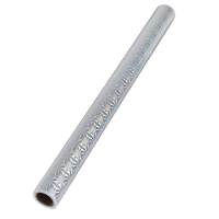 Плёнка самоклеящаяся, голография, серебристая, круги 0,45 м х 3 м, 3 мкр Плёнка самоклеящаяся, голография, серебристая, круги 0,45 м х 3 м, 3 мкр