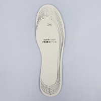 Стельки для обуви, универсальные, влаговпитывающие, р-р RU до 46 (р-р Пр-ля до 46), 29 см, пара, цвет чёрный