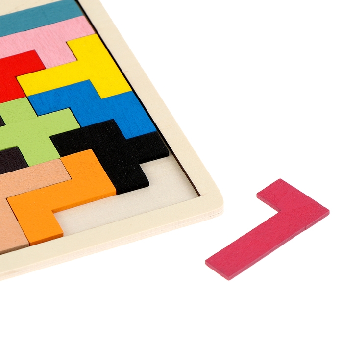 Головоломка &laquo;Тетрис&raquo;, мини, 10&times;16&times;0,6 см