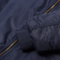 Бомбер мужской на молнии MIST, размер 46, синий Бомбер мужской на молнии MIST, размер 46, синий