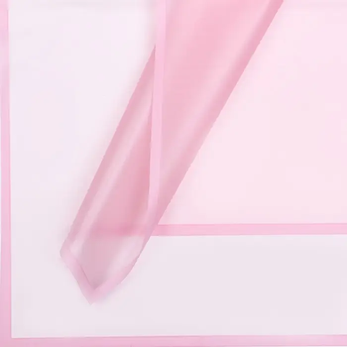 Пленка для цветов матовая &laquo;Фриз&raquo;, светло - розовая, 60&times;60 см