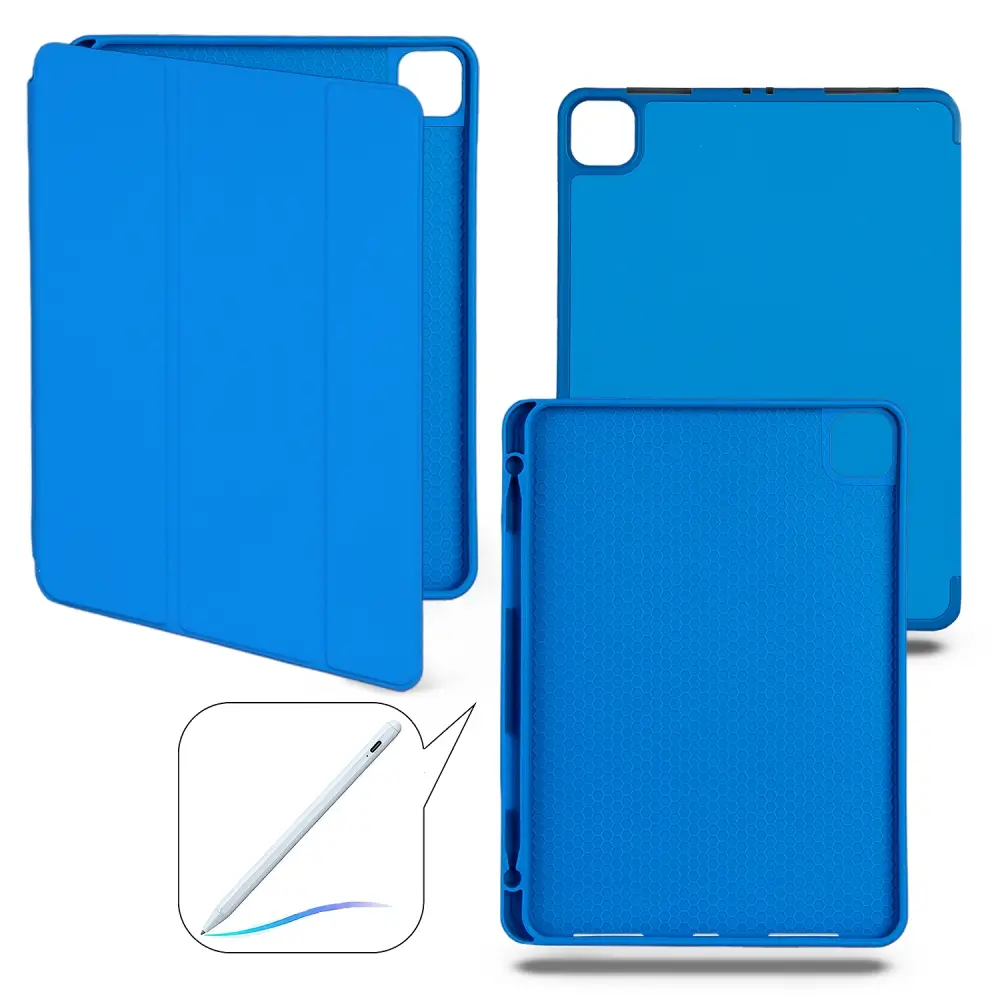 Чехол-книжка iPd Pro 12.9 (2021/2022) Smart case (Pencil) Blue №16