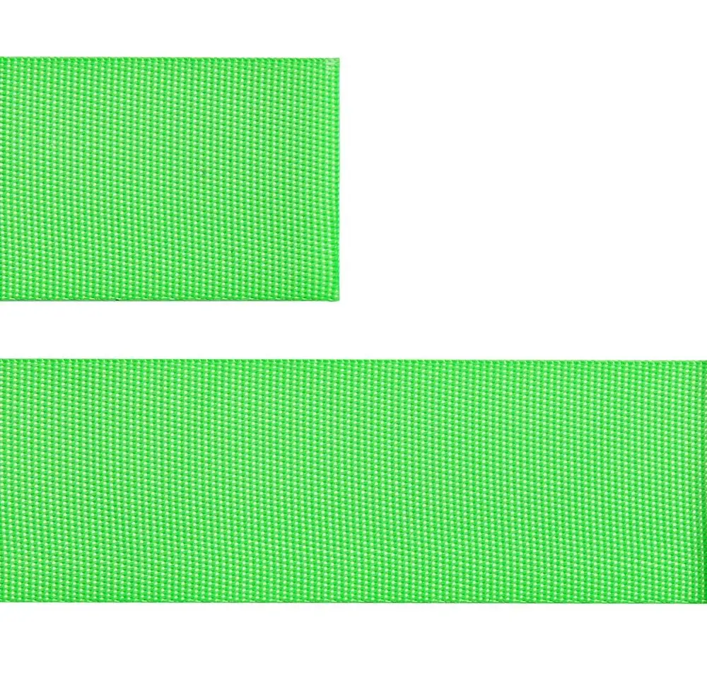 Стропа текстильная Fune 35 XXXL, зеленый неон, 260 см